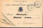 Carte Postale (service) - A Circulé (franchise) Entre FRASNES-LEZ-BUISSENAL  Et TOURNAI (1905) - Portofreiheit