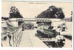71 DIGOIN * Les Ponts Sur Le Canal * Belle CPA Animée, Cachet De 1906 - Digoin