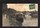 94 CHARENTON LE PONT Pont, Bateau Lavoir ?, Animée, Ed Malcuit 439, 1913 - Charenton Le Pont