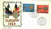 ITALIA FDC "ROMA"  1968  E U R O P A - 1968