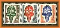 Polynesie  Timbre Taxe 1.2.3 (neuf Avec Trace Char. Legere) X - Timbres-taxe