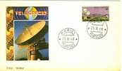 ITALIA FDC "ROMA"  1968  CENTRO TELECOMUNICAZIONI SPAZIALI DEL FUCINO - Europa