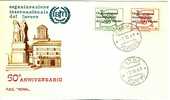 ITALIA FDC "ROMA"  1969  ORGANIZZAZIONE INTERNAZIONALE DEL LAVORO - OIT