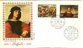 ITALIA FDC "ROMA"  1970  RAFFAELLO SANZIO PITTORE ARCHITETTO 1483-1520 - Religión