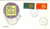 ITALIA FDC "ROMA"  1970  E U R O P A . SOLE STILIZZATO - 1970