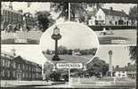 Harpenden : High Street, Old Cock Inn, Church Green, Rothamsted Experimental Station (circulée, 1962) - Hertfordshire