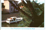 CARTE POSTALE D UNE PENICHETTE SUR LE CANAL DU MIDI - Houseboats