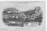 04 - SISTERON, Vue Générale (coté Sud Ouest) Ed Clergue, - Sisteron