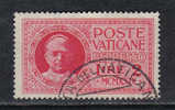 V22 - VATICANO 1929: Conciliazione L' Espresso N. 1 Usato - Priority Mail