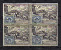 V45 - VATICANO 1952: N. 155/I Quartina Dentellata 13 X 12 3/4 *** - Nuovi