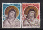 V46 - VATICANO 1953: Santa Chiara N. 169/170  *** - Nuovi