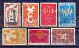 PAYS BAS   LOT EUROPA   659 691 708 726 738 780 958 Ob.tb - Used Stamps