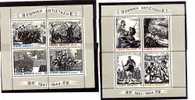 Griechenland Mi. N° 1495/02 ** Block 2 + 3   Nationaler Widerstand 1941-44 - Unused Stamps