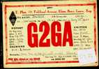 Großbritannien Mi. N° GS  G2GA T. Platt 70, Fieldhead Avenue, Elton, Bury, Lancs., Eng. Funkkarte 25.8.1930 - Storia Postale