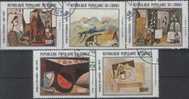 Congo (Brazzaville) 1981 Mi# 827-831 Used - Pablo Picasso - Usati