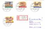 Berlin FDC Mi-Nr 386/389 (P021) - Sonstige & Ohne Zuordnung