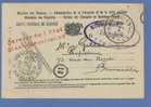 Dienstkaart Verzonden Van NIVELLES / NIJVEL Op 7/10/1916+ Stempel Freigegeben OTTIGNIES (censuur) - Sonstige & Ohne Zuordnung