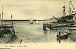 14 .  DIVES LE PORT . -- BATEAUX -- VOILIER -- - Dives