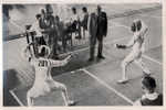OLYMPIA 1936 - ESCRIME : HEDWIG HASS Contre THEA KELLER - À VOIR DÉTAILS AU DOS ! (z-345) - Fencing