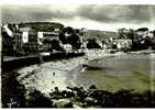 Treboul Douarnenez - La Plage Des Sables Blancs Et Les Hotels Voyagee 1957 - Tréboul