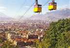 Funivia-Cableway-Grenoble   Le Teleferique De La Bastille-Sesselbahn-[ISER E  38]- - Funiculaires