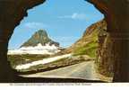 Mt. Clements Vieuwed Through The Tunnel, Glacier National Park, Montana - Autres & Non Classés