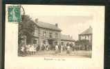 Bapaume - La Gare ( Animée Colorisée Carte Cuvette Ed. Bétrancourt Bapaume) - Bapaume