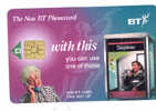 British Telecom Cabine Avec Grand Mere 06.1998 - BT Promotional