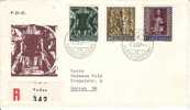 Nr 386/388, FDC (Y12289) - Covers & Documents