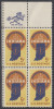 !a! USA Sc# 1308 MNH ZIP-BLOCK (UL) W/ Crease - Ungebraucht