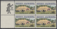 !a! USA Sc# 1505 MNH ZIP-BLOCK From Upper Left Corner (a1) - Chautauqua Tent And Buggies - Ungebraucht