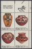 !a! USA Sc# 1706-1709 MNH ZIP-BLOCK (UR) - American Folk Art - Ungebraucht