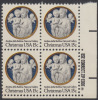 !a! USA Sc# 1768 MNH ZIP-BLOCK (LR) - Christmas: Madonna And Child With Cherubim - Ungebraucht