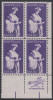 !a! USA Sc# 1832 MNH ZIP-BLOCK (LR) - Edith Wharton - Ongebruikt