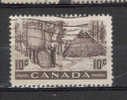 241 OB CANADA "SECHAGE DE PEAUX" - Used Stamps