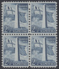 !a! USA Sc# 1034 MNH BLOCK - Bunker Hill - Ongebruikt