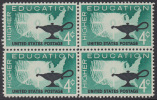 !a! USA Sc# 1206 MNH BLOCK - Higher Education - Neufs