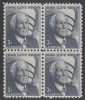 !a! USA Sc# 1280 MNH BLOCK - Frank Lloyd Wright - Unused Stamps