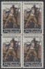 !a! USA Sc# 1361 MNH BLOCK (Gum Slightly Damaged) - John Trumbull - Unused Stamps