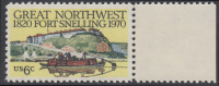 !a! USA Sc# 1409 MNH SINGLE W/ Right Margin - Fort Snelling - Nuovi