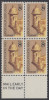 !a! USA Sc# 1437 MNH BLOCK W/ Bottom Margin & MailEarly - San Juan - Ungebraucht