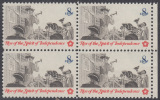 !a! USA Sc# 1477 MNH BLOCK W/ Right Margin - Posting A Broadside - Ongebruikt