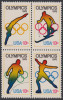 !a! USA Sc# 1695-1698 MNH BLOCK - Olympic Games - Nuevos