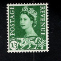 24215530 1958 WALES & MONTMOUTHSHIRE (XX) SCOTT 5 POSTFRIS MINT NEVER HINGED - QUEEN ELIZABETH II - Local Issues