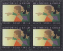 !a! USA Sc# 3556 MNH BLOCK - Mentoring A Child - Unused Stamps