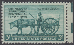 !a! USA Sc# 0981 MNH SINGLE W/ Right Margin (a1) - Minnesota Territory - Unused Stamps