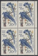 !a! USA Sc# C071 MNH BLOCK W/ Right Margins - Columbia Jays - 3b. 1961-... Neufs