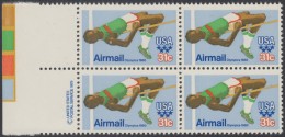 !a! USA Sc# C097 MNH BLOCK W/ Left Margins & Copyright Symbol (a01) - High Jump - 3b. 1961-... Neufs