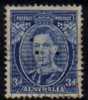 AUSTRALIA    Scott: # 170   F-VF USED Perfin - Usados