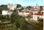 CARTE POSTALE DE CLISSON - LE CHATEAU ET L EGLISE NOTRE DAME - Clisson